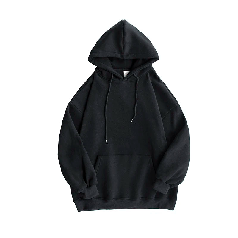Oversized Large Size Retro Hoodie