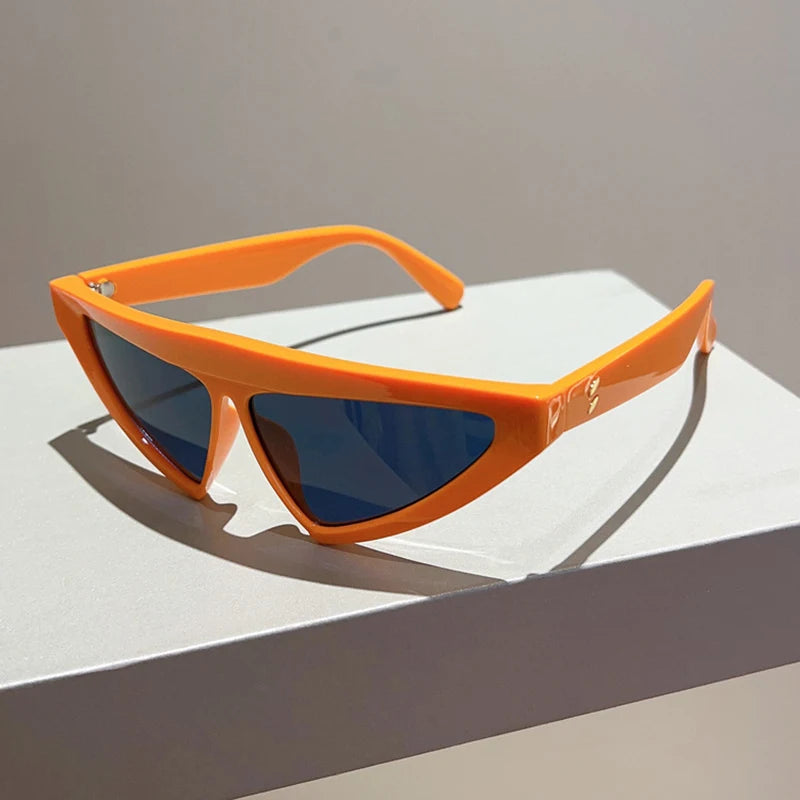 Punk Vintage Y2K Triangle Sunglasses