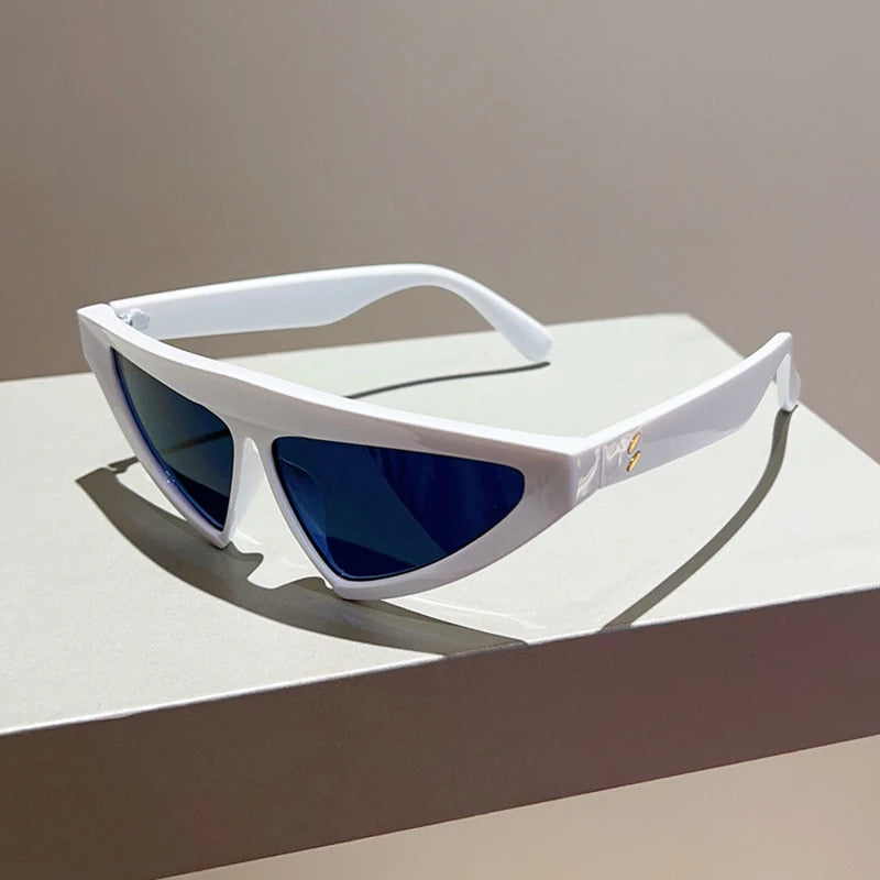 Punk Vintage Y2K Triangle Sunglasses