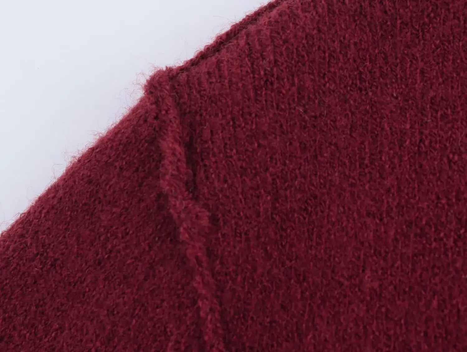 Long-sleeved Loose Hem Cardigan