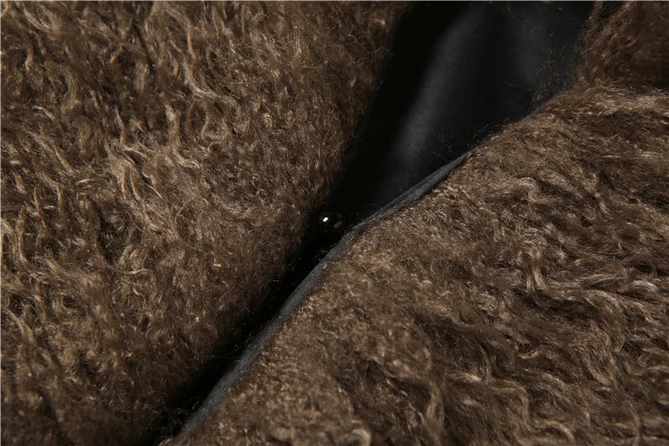 Wild Furry Tassel Low-Neck Full Sleeve High Street Style Classic Tops