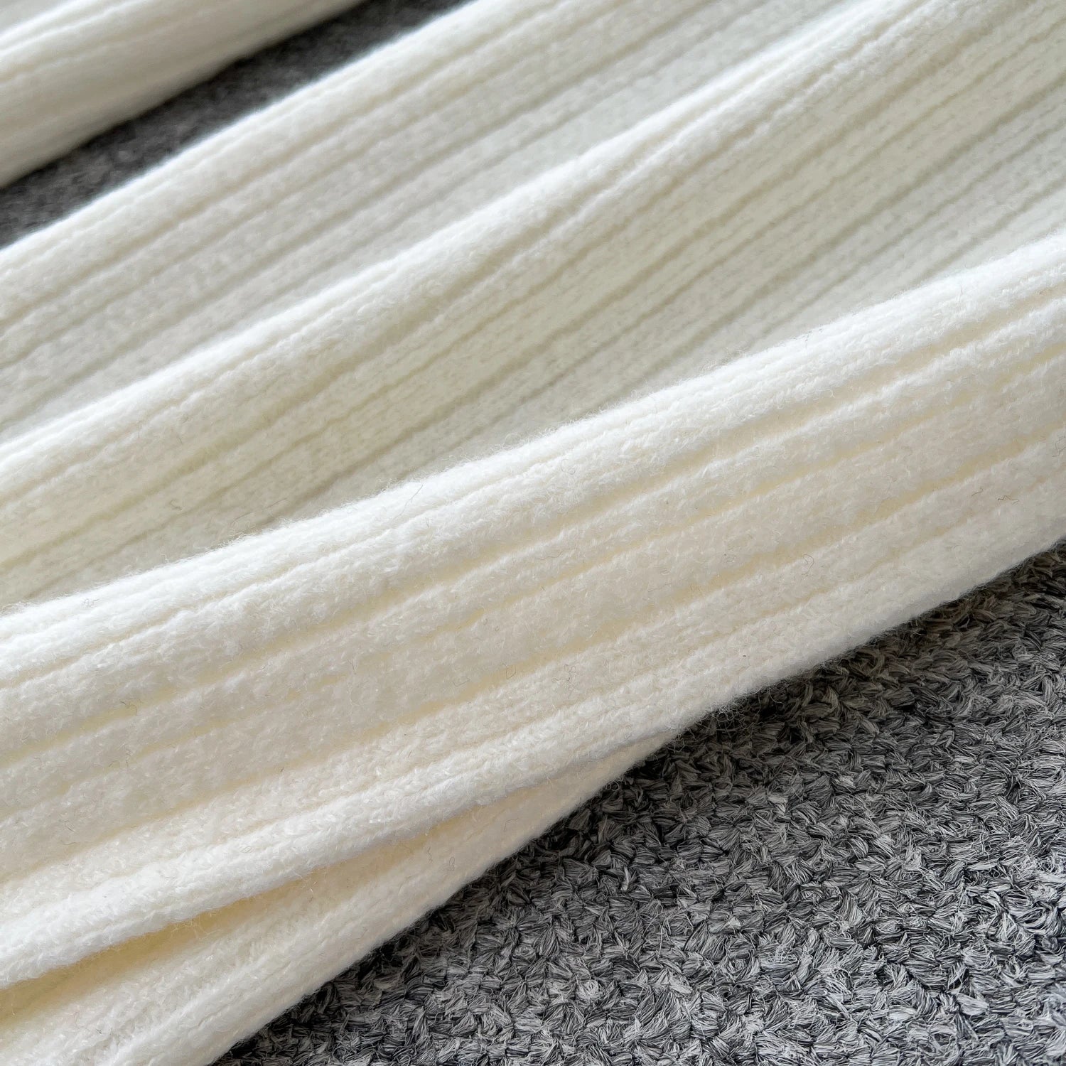 Autumn Warm Sweater Suits Mini Strap Vest+Outerwear Cardigans+Basic Long Pants Three Pieces Sets