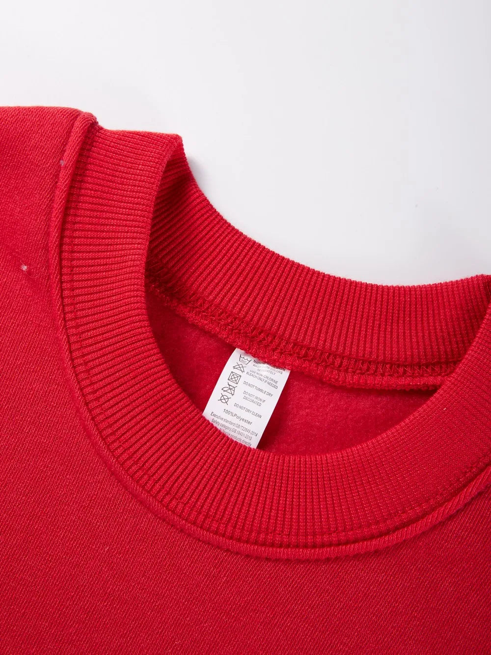 Autumn Winter Fleece Pullover Soft Breathable O-Neck Sweatshirt