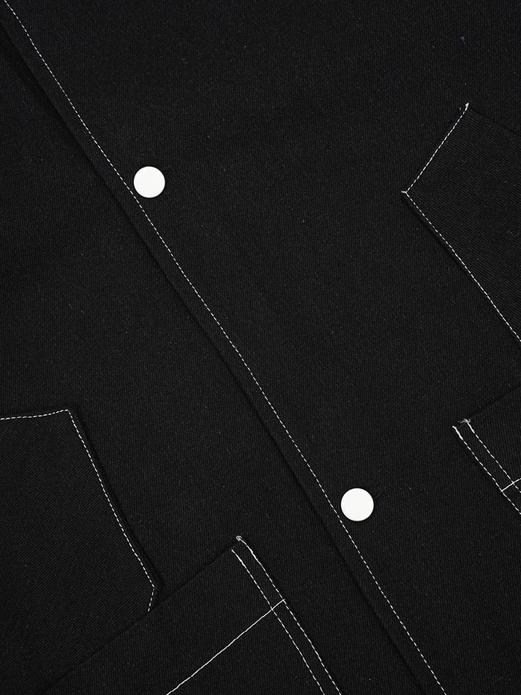 Big Size Denim Jacket Wide Leg Trousers Women's Two Piece Suit