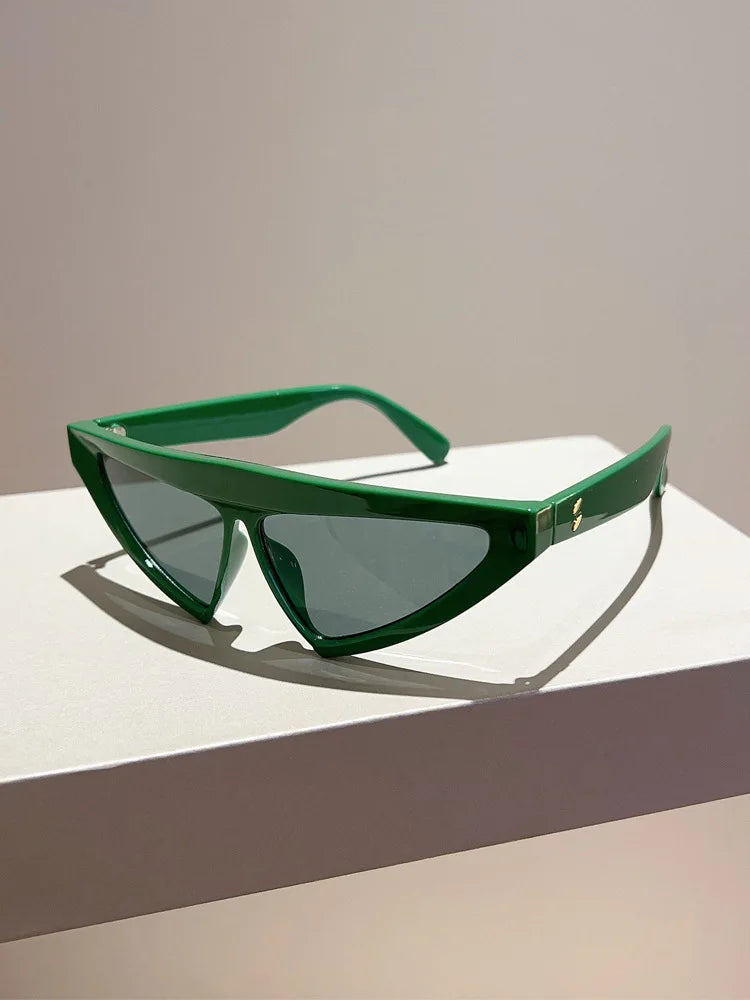 Punk Vintage Y2K Triangle Sunglasses