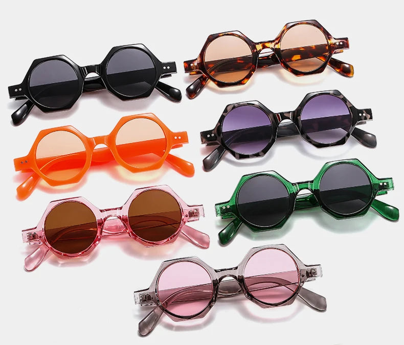 Steampunk Round Sunglasses