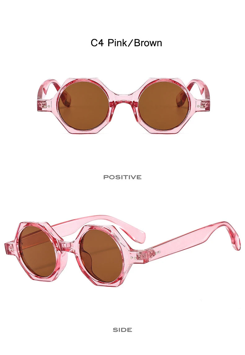 Steampunk Round Sunglasses