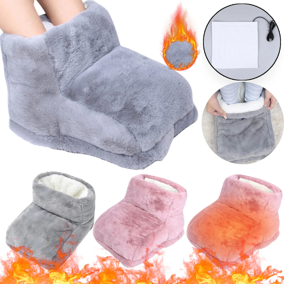 Electric Heater Foot Warmer USB Charging