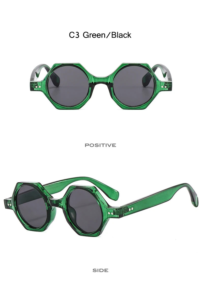 Steampunk Round Sunglasses