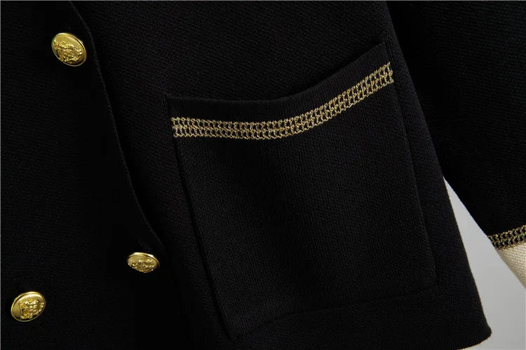 Knitted 2 Piece Sets Sweater Cardigan High Waist Sweatpants Outfit