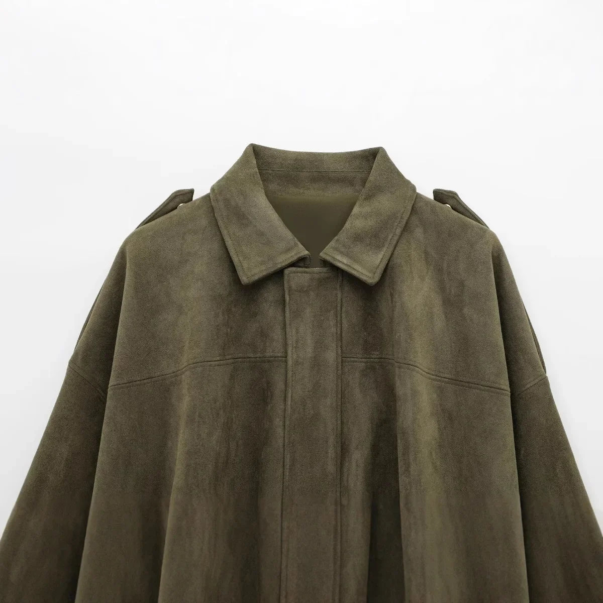 Velvet Texture Pilot Jacket and Skirts