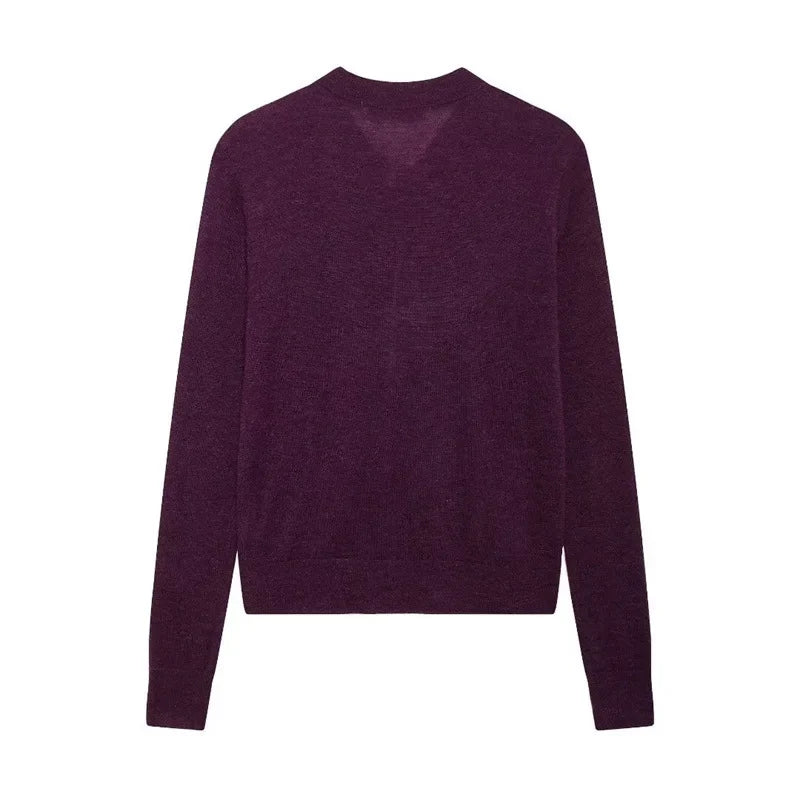 Casual Elegant Bow Wool-Blend Jacket