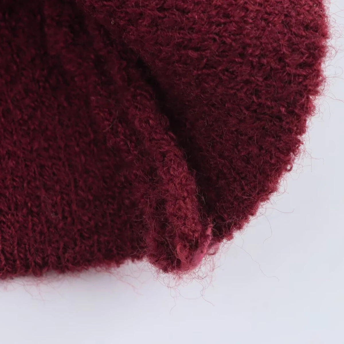 Long-sleeved Loose Hem Cardigan