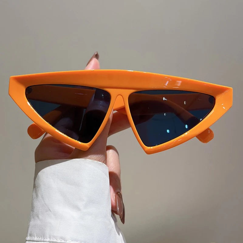Punk Vintage Y2K Triangle Sunglasses