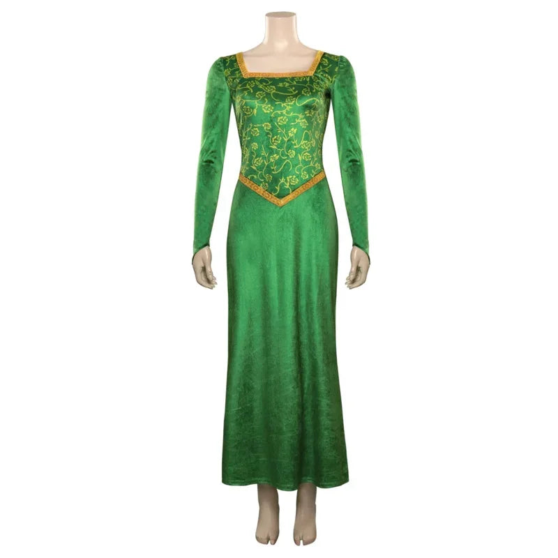 Princess Fiona cosplay women costume