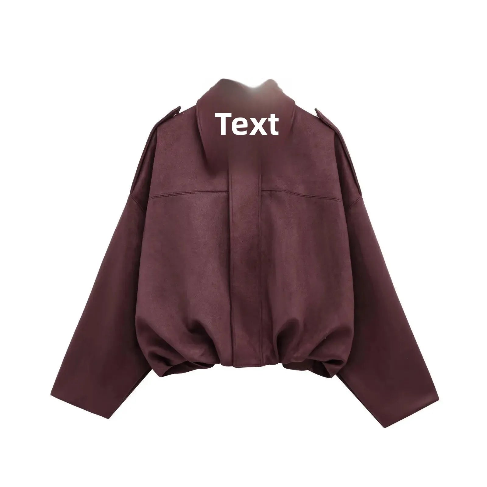 Velvet Texture Pilot Jacket and Skirts